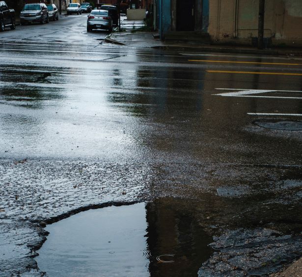 Road with Potholes